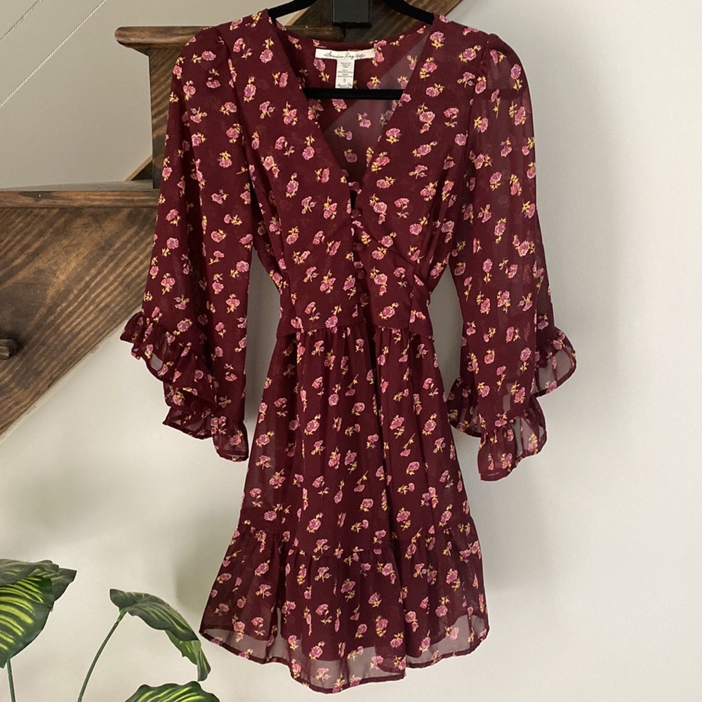 American Rag Bell Sleeve Baby Doll Dress